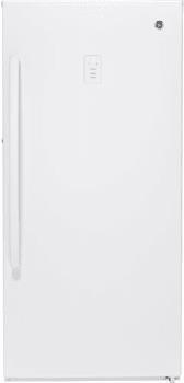 GE 14.1 Cubic Foot Upright Freezer White