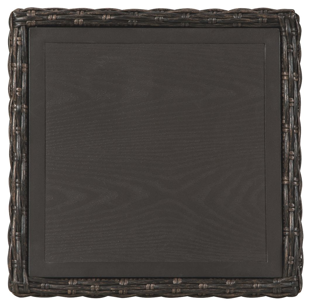 Grasson Lane - Brown - Square End Table