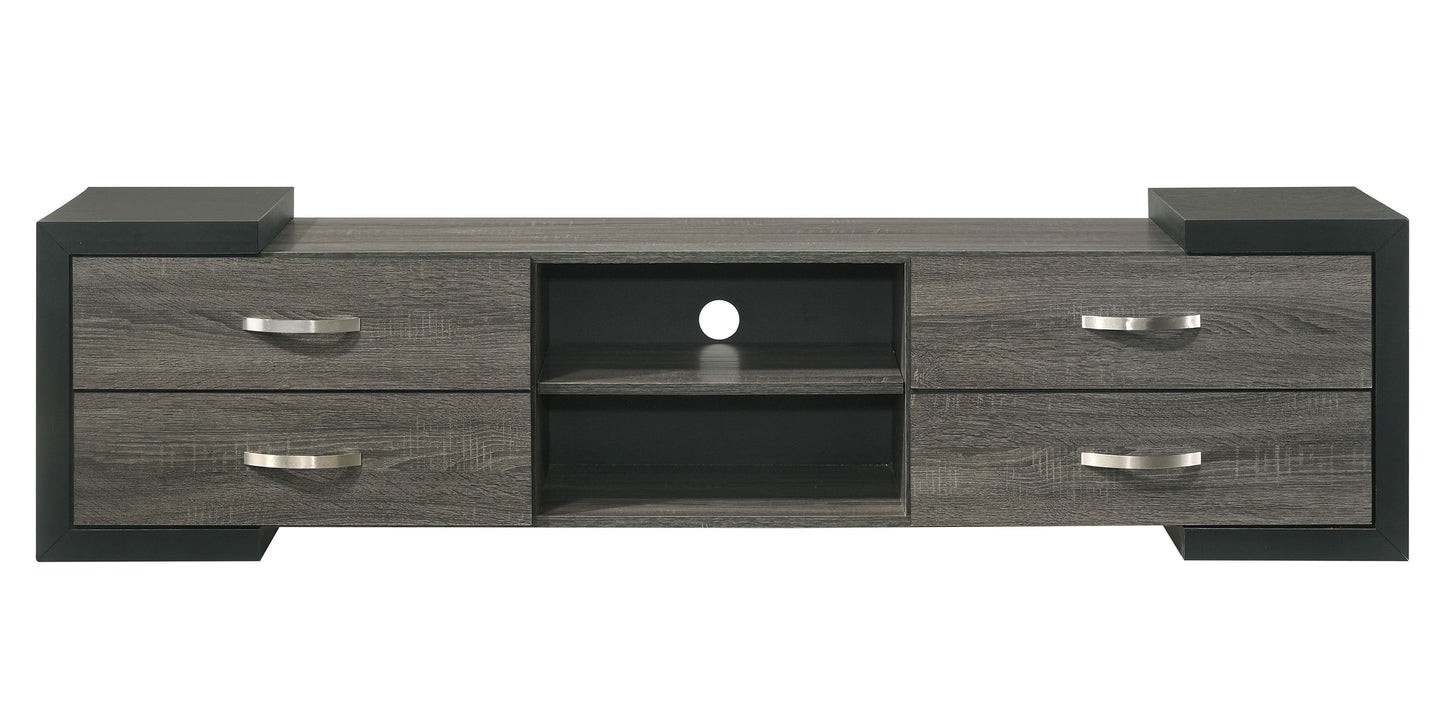 Brant - TV Stand - Dark Gray