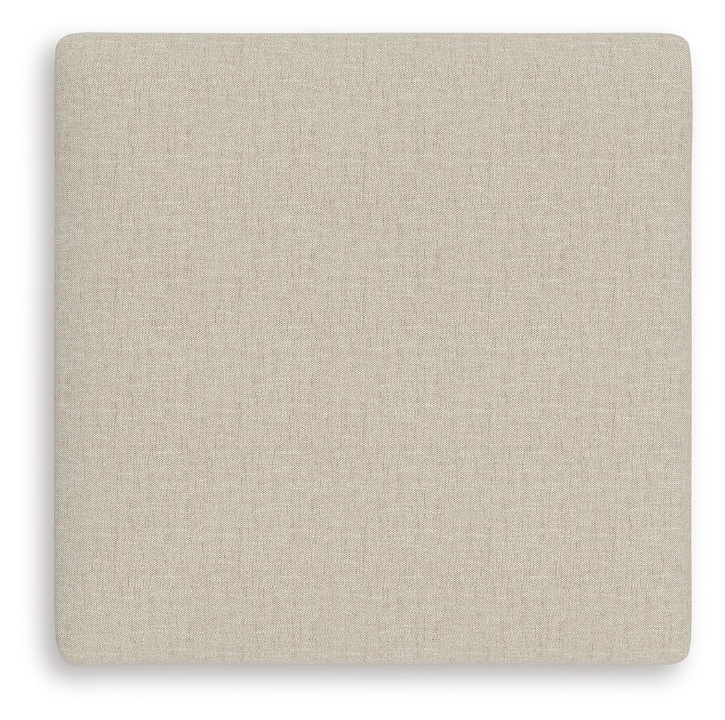 LadyMae - Twill - Oversized Accent Ottoman