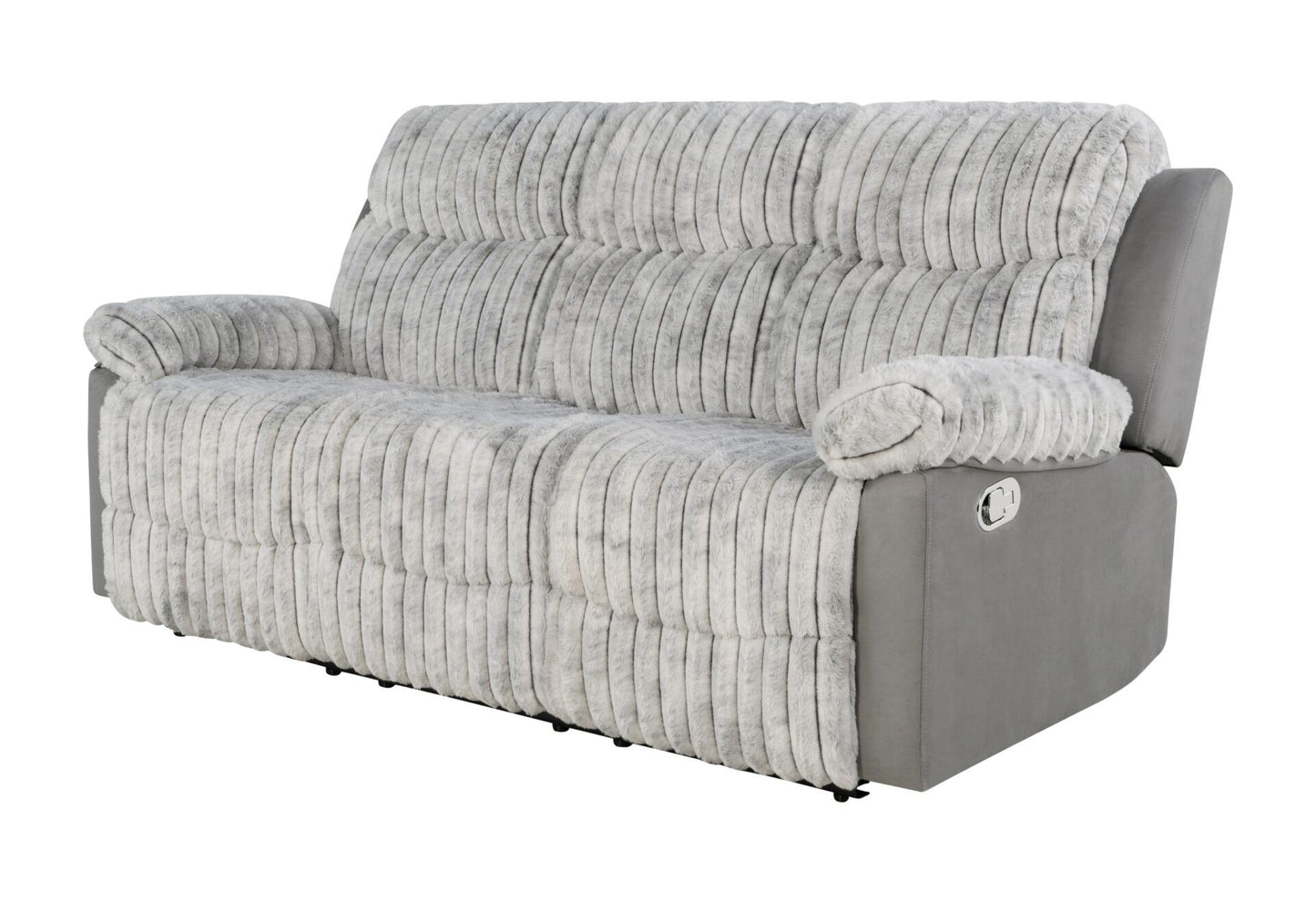 Cloudstone Reclining Sofa Grey