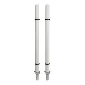 VINOTEMP Modern Wine Peg Rack Stainless Steel
