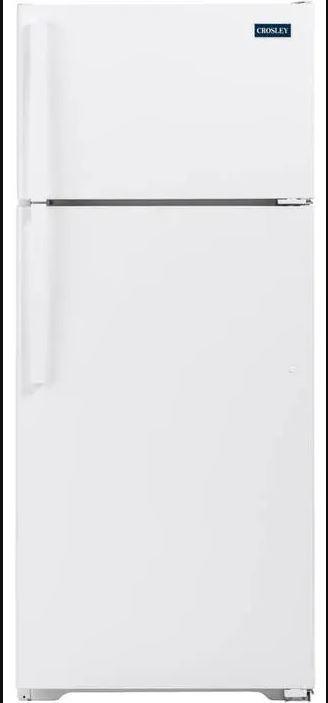 CROSLEY 17.5 Cubic Foot Top Mount Refrigerator White