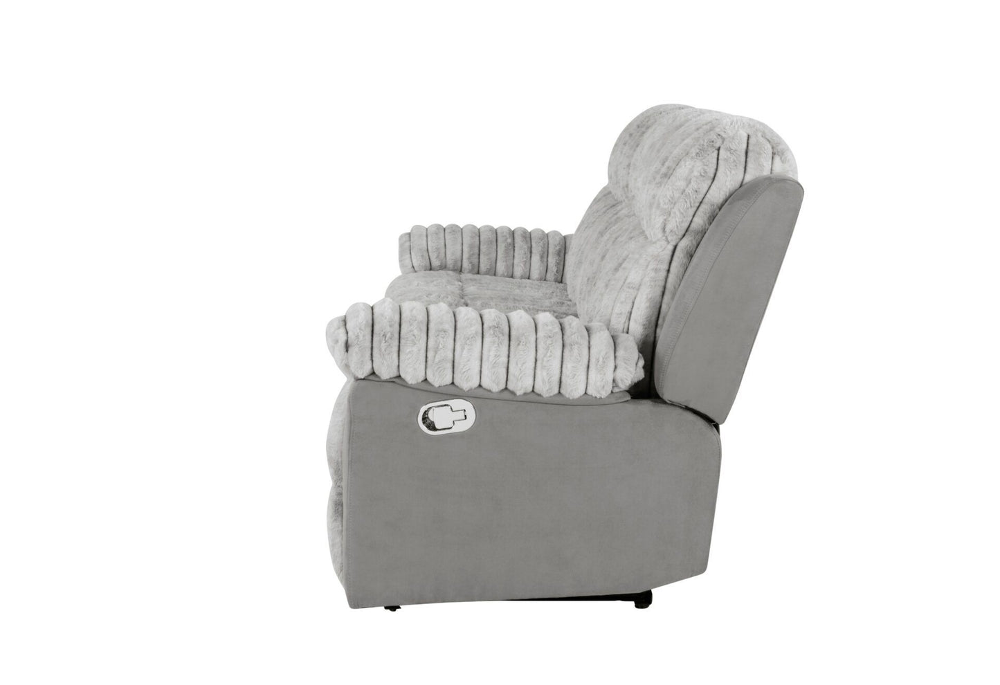 Cloudstone Reclining Sofa Grey