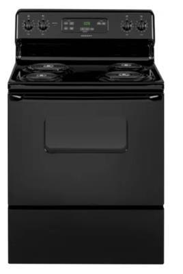 CROSLEY 30 Inch Freestanding Electric Range Black