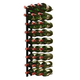 VINOTEMP 27 Bottle Wine Rack Black