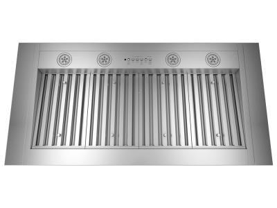 GE 48 Inch 1200 CFM Cabinet Insert Hood Stainless Steel