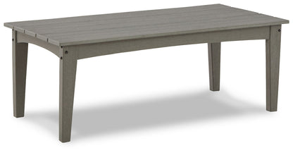 Visola - Rectangular Cocktail Table - Gray