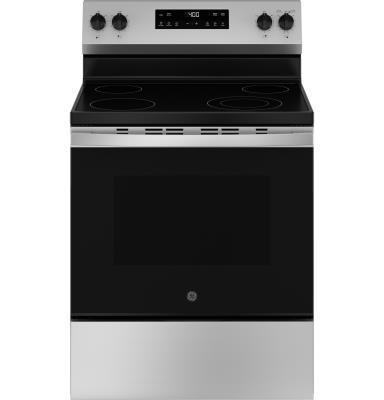GE 30 Inch Freestanding Electric Range Stainless Steel