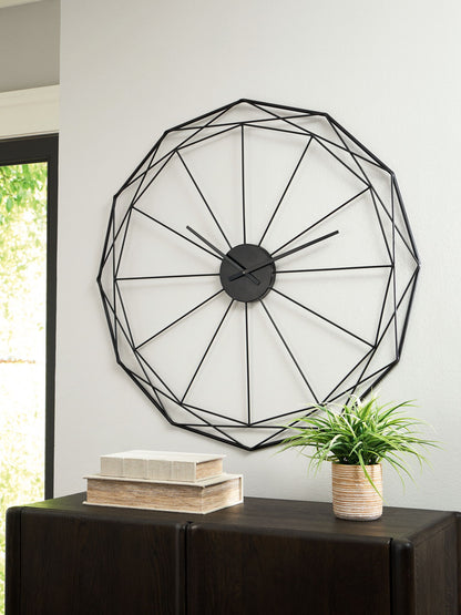Arkthorne - Black - Wall Clock