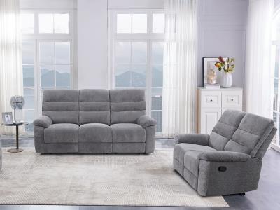 MANWAH Manual Sofa Cozy Gunmetal
