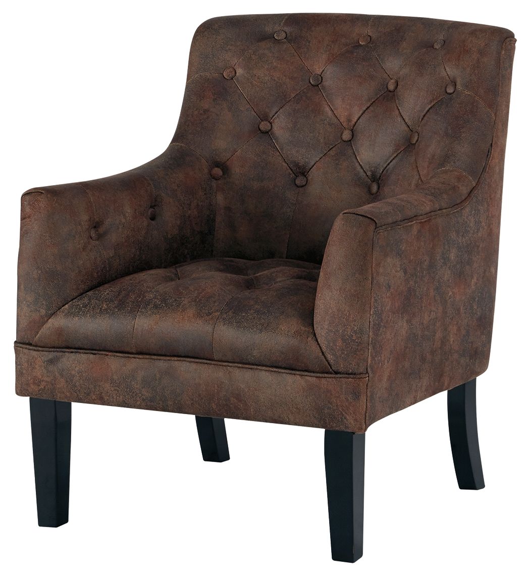 Drakelle - Accent Chair - Mahogany