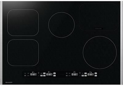 SHARP 30" Smt I Cooktop Black