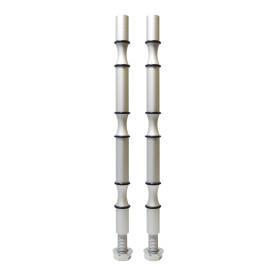 VINOTEMP Secure Hold Wine Pegs Stainless Steel