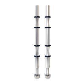 VINOTEMP Secure Hold Wine Pegs Stainless Steel