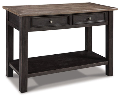 Tyler Creek - Grayish Brown / Black - Sofa Table
