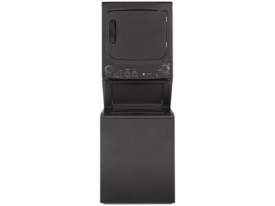 GE 27 Inch Gas Laundry Center Diamond Gray