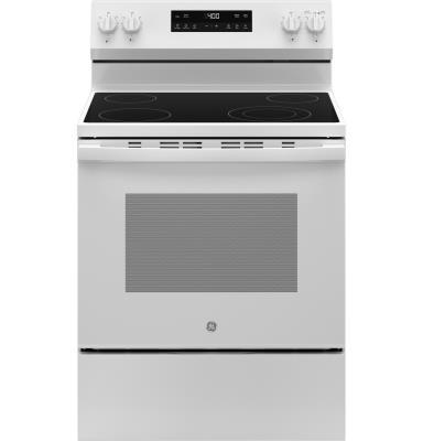 GE 30 Inch Freestanding Electric Range White
