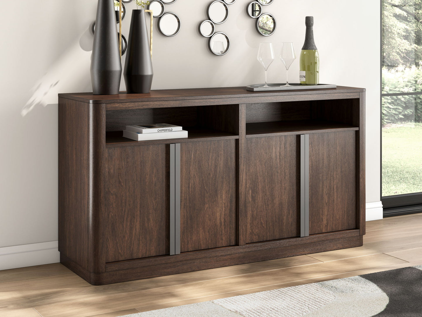 Dilenno - Dark Brown - Dining Room Server