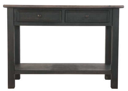 Tyler Creek - Grayish Brown / Black - Sofa Table