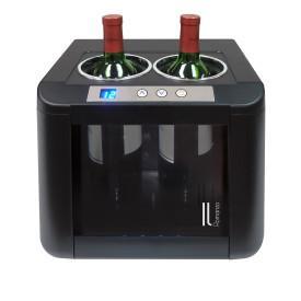 VINOTEMP 2 Bottle Wine Cooler Black