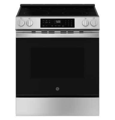 GE 30 Inch Slide-In Electric Range Stainless Steel