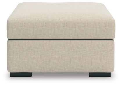 LadyMae - Twill - Oversized Accent Ottoman