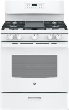 GE 30 Inch Freestanding Gas Range White