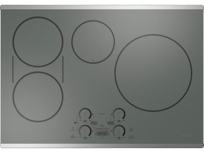 GE CAFE 30 Inch Smooth Induction Cooktop Stainless Steel