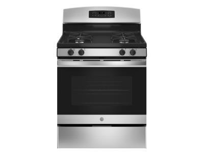 GE 30 Inch Freestanding Gas Range Stainless Steel