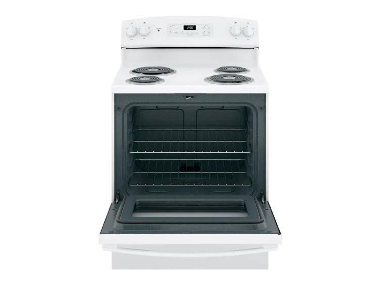 GE 30" Freestanding Electric Range With 4 Coil Elements - White