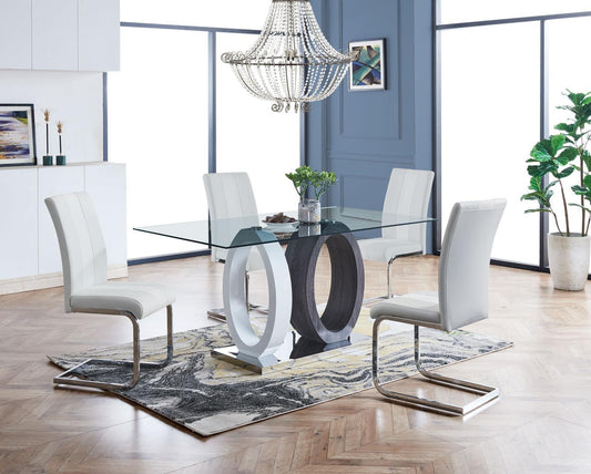 GLOBAL Dining Chairs (Set of 4) White
