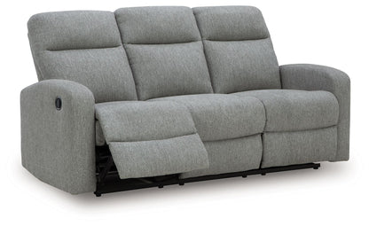 Gauntlet - Reclining Sofa - Sterling