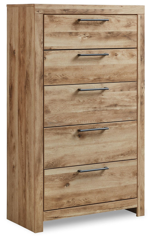 Hyanna - Five Drawer Chest - Tan Brown