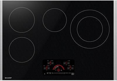 SHARP 30" Smt E Cooktop Black