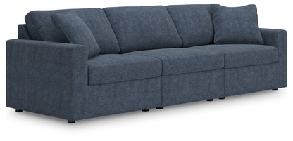 Modmax - 3-Piece Sectional Sofa - Fabric - Ink
