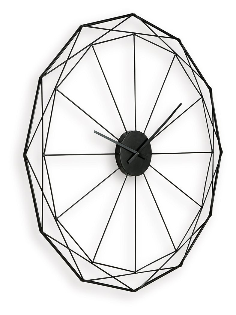 Arkthorne - Black - Wall Clock