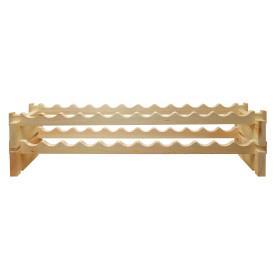 VINOTEMP 24 Bottle Modular Wine Rack Natural