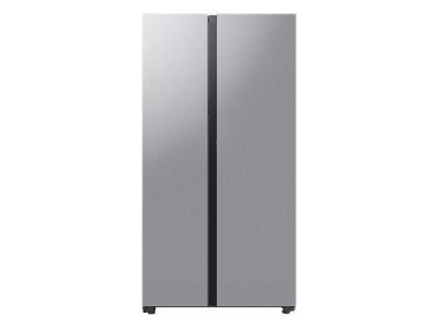 SAMSUNG BESPOKE 28 Cubic Foot Side-by-Side Refrigerator Stainless Steel