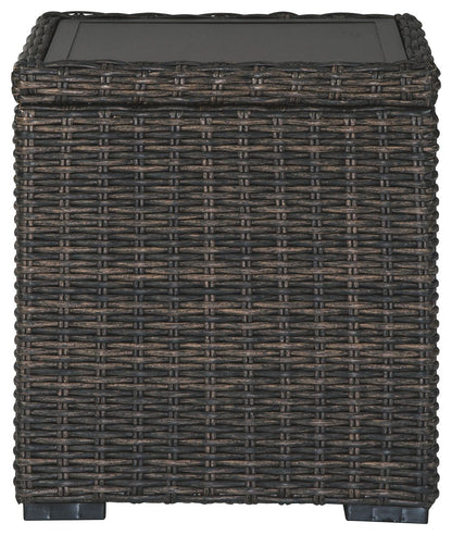 Grasson Lane - Brown - Square End Table