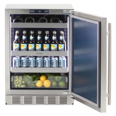 BRAMA 173 Cans Beverage Center Stainless Steel