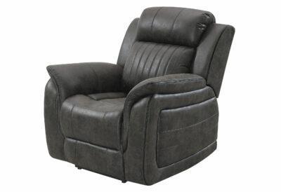 GLOBAL U8517 Glider Recliner Grey