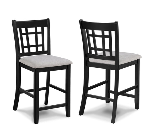 Hartwell - Counter Height Chair (Set of 2) - Light Gray