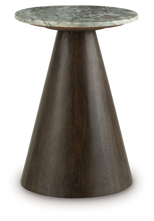 Waltnor - Gray / White / Brown - Accent Table