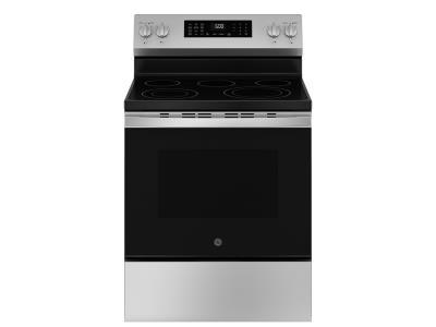 GE 30 Inch Freestanding Electric Range Stainless Steel