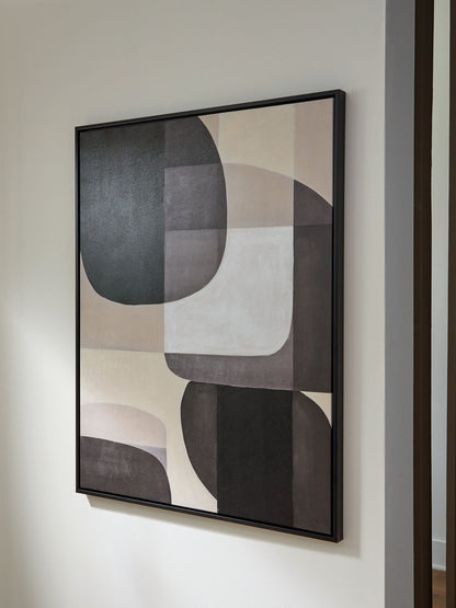 Kesleigh - Black / White - Wall Art