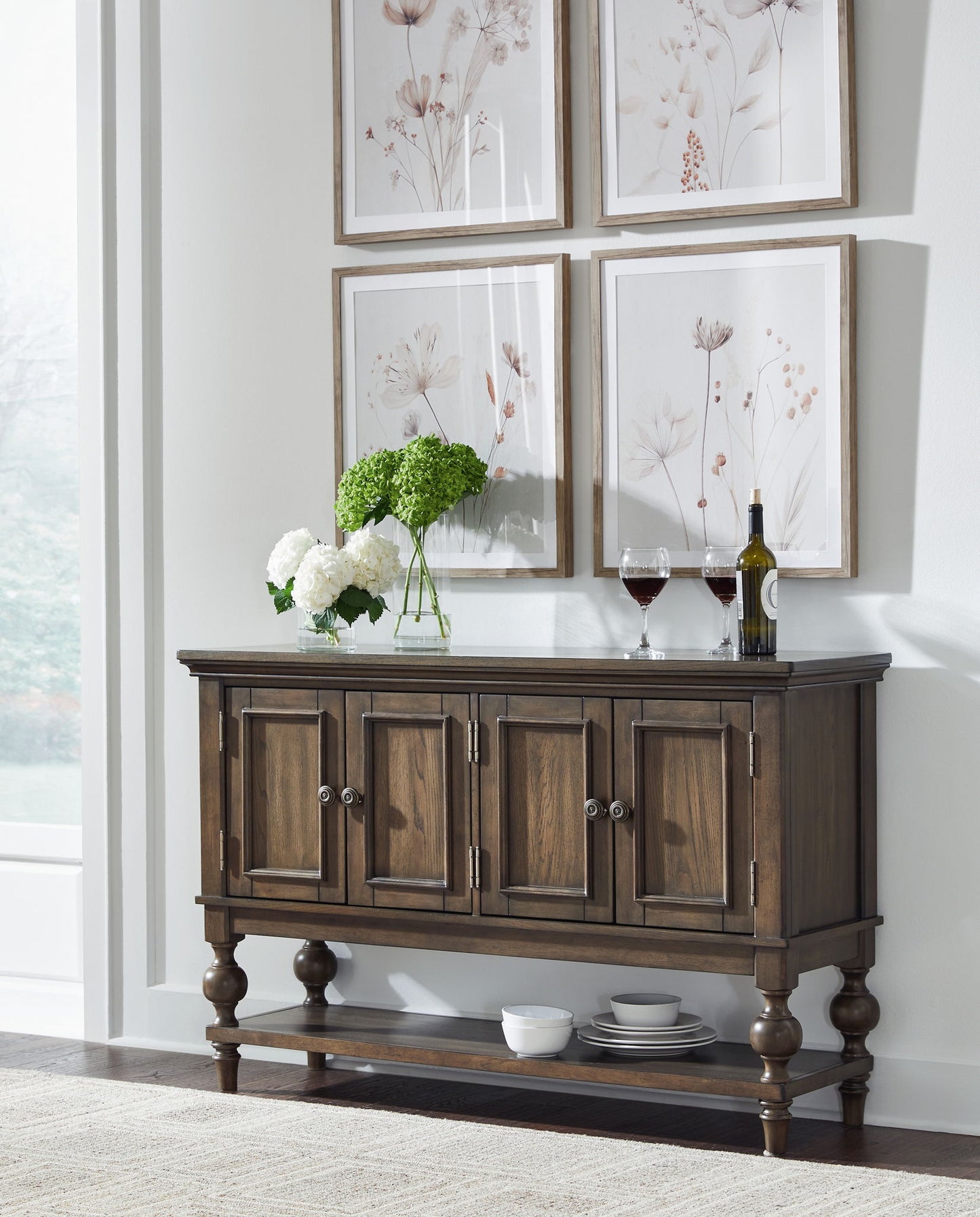 Veramond - Dark Brown - Dining Room Server