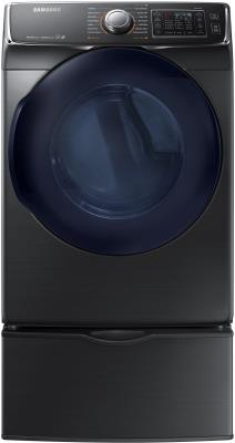 SAMSUNG 7.5 Cu. Ft. FL E Dry Black S/S