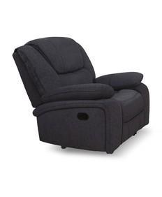 MANWAH London Manual Recliner Charcoal