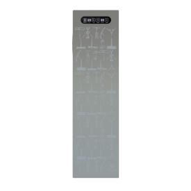 VINOTEMP 18 Bottle Wine Center Silver